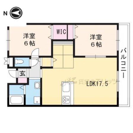 レクエルド藤の物件間取画像